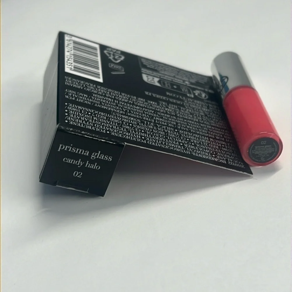 Giorgio Armani Prisma Glass Lip Gloss Candy Halo 02 Mini Lip Color - New
